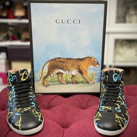 Gucci Ghost Sneakers- Size 6 mens - Picture 1 of 7